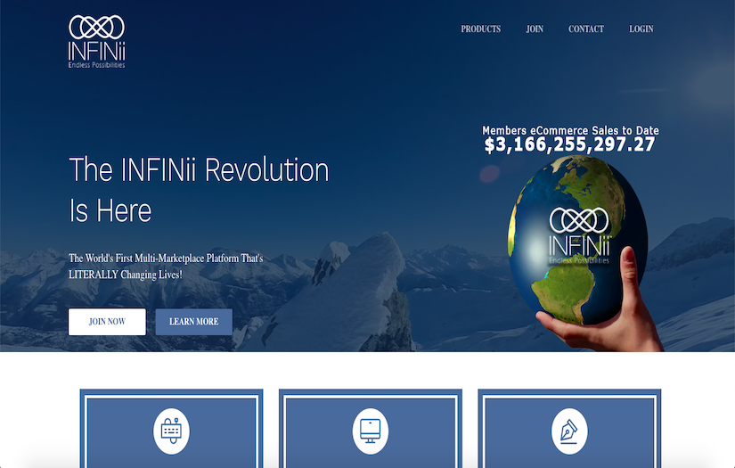 Infinii screenshot 1